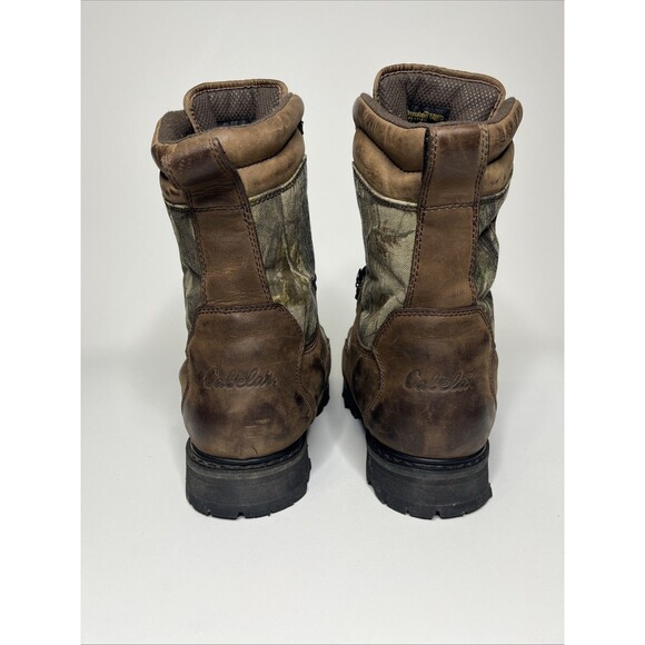 Cabela’s 11D Hunting Boots Camo Leather Gore-Tex Thinsulate Waterproof 81-3744 - Picture 4 of 10